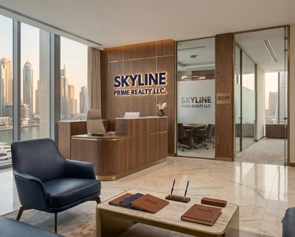 Skyline Prime Realty global headquarters office in Dubai